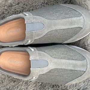 Gray Slip-On Shoes